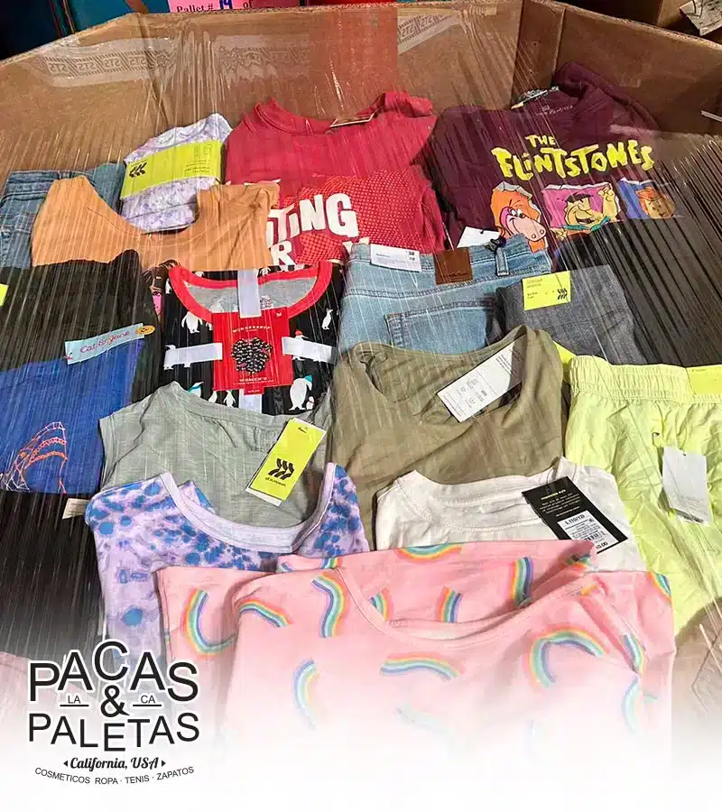 Pacas de ropa de verano mixta Target 